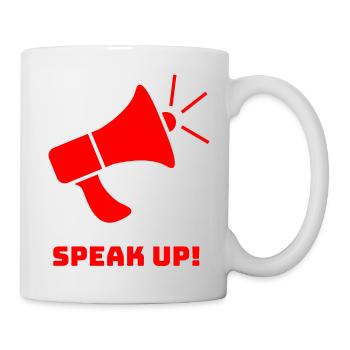 Speak Your Mind - Mug - white - Right
