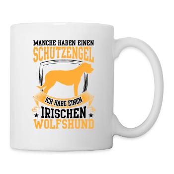 Habe einen Irischer Wolfshund Irish Wolfhound - Tasse - Weiß - Rechts