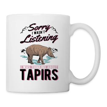 Tapir Gift Lowland Tapir Tapirdae Tapir - Mug - white - Right