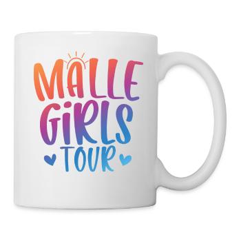 Malle Girls Tour - Tasse - Weiß - Rechts