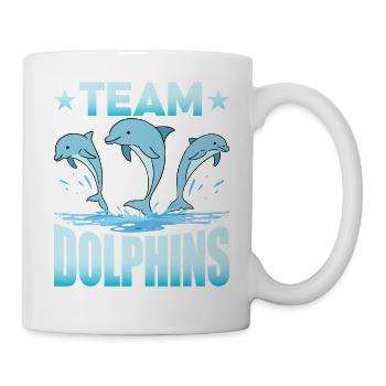Team Dolphins - Mug - white - Right