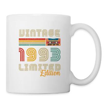 Vintage 1993 Birthday Gift 1993 - Mug - white - Right