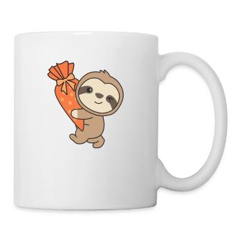 bye bye nursery hello school sloth - Mug - white - Right