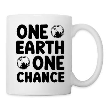 One Earth One Chance - Mug - white - Right