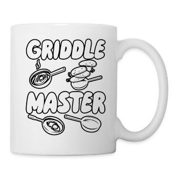 Griddle-Meister - Tasse - Weiß - Rechts