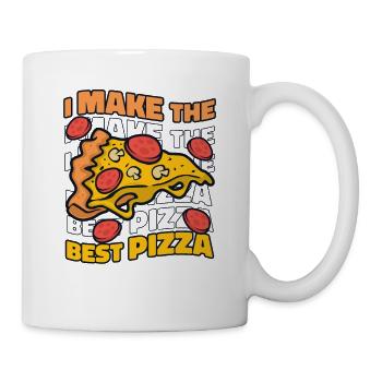 Je fais le meilleur plateau à pizza plateau à pizza four à pizza - Mug blanc - blanc - Droite