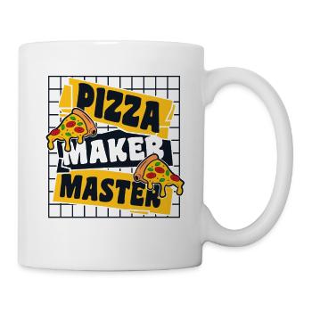 Pizza Maker Master Pizzaofen Pizza Pizzablech - Tasse - Weiß - Rechts