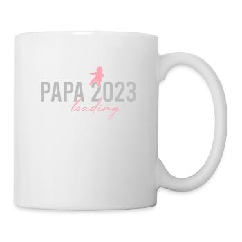 Papa 2023 loading - Tasse - Weiß - Rechts