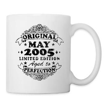 Mai 2005 | Jahrgang 2005 Jubiläum | Mai 2005 - Tasse - Weiß - Rechts