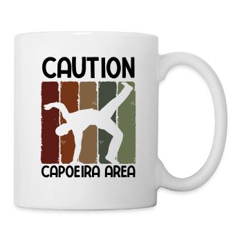 Capoeira - Tasse - Weiß - Rechts