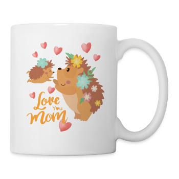 JE T’AIME MAMAN - Mug blanc - blanc - Droite
