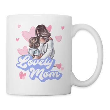 MAMAN ADORABLE - Mug blanc - blanc - Droite