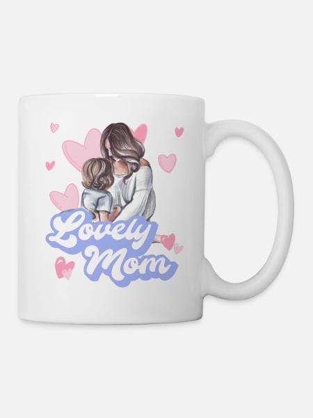 LIEBE MAMA - Tasse - Weiß