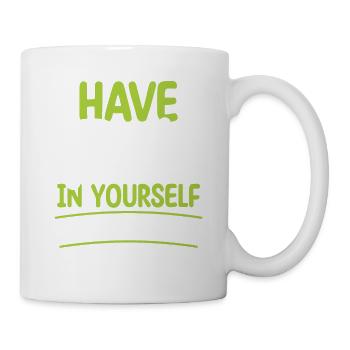 Believe in yourself God worshippers Believe Jesus - Mug - white - Right