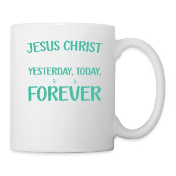 Jesus Christus Ist Derselbe Glaube Christlicher - Tasse - Weiß - Rechts