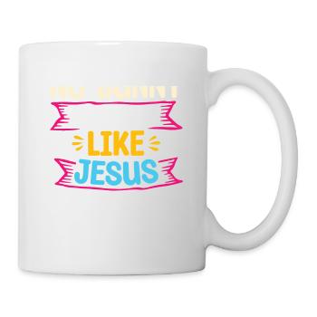 Kein Hase Liebt Mich Wie Der Christliche Glaube - Tasse - Weiß - Rechts