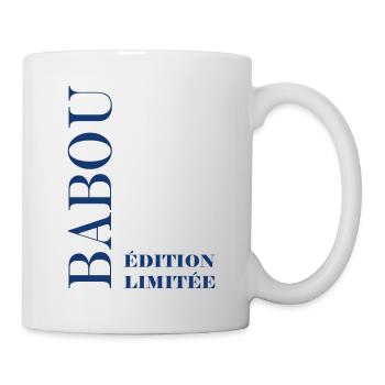 Edition limitée babou - Mug blanc - blanc - Droite