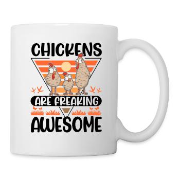 Chickens Farmer Chicken Gift Farmer - Mug - white - Right