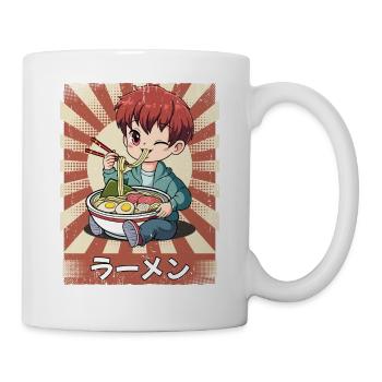 Ramen Anime Boy Noodle Soup Ramen - Mug - white - Right