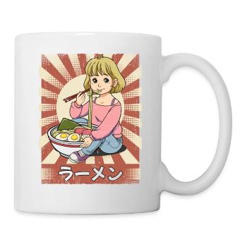 Ramen Girl Noodle Soup Ramen - Mug - white - Right