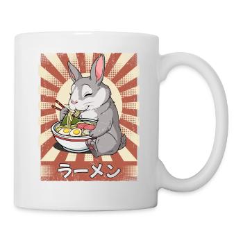 ramen rabbit noodle soup ramen - Mug - white - Right