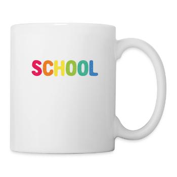 Middle School Vibes Funny Teacher Student Learning - Mug - white - Right
