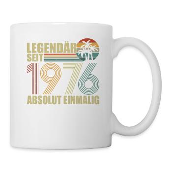Legendär seit 1976 - Tasse - Weiß - Rechts