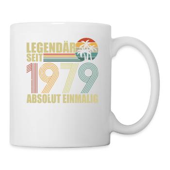 Legendär seit 1979 - Tasse - Weiß - Rechts
