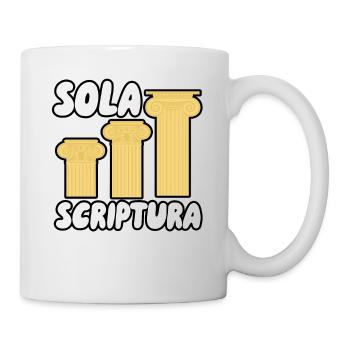 Sola Scriptura - Tasse - Weiß - Rechts