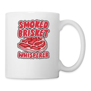 Geräucherter Rinderbrustflüsterer - Tasse - Weiß - Rechts