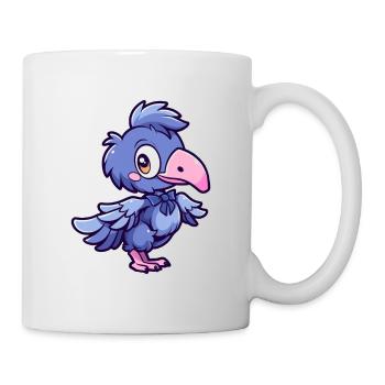 Schuhschnabel Tänzer - Tasse - Weiß - Rechts