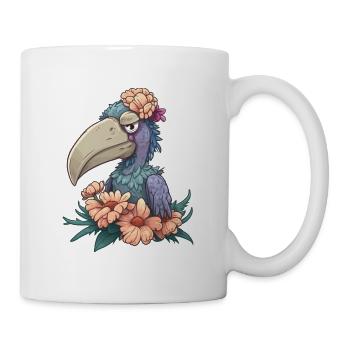 Schuhschnabel - Tasse - Weiß - Rechts