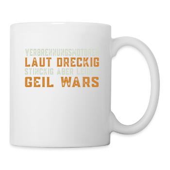 KFZ Mechaniker Auto Mechatroniker KFZ Schrauber - Tasse - Weiß - Rechts