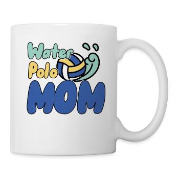 Wasserball-Mama - Tasse - Weiß - Rechts