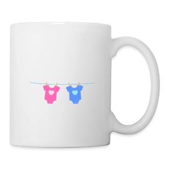 Onkel ist mein Name, das Geschlecht ist mein Spiel - Tasse - Weiß - Rechts