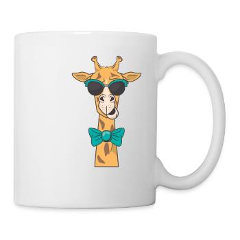 Du bist nicht mal auf meinem Niveau - Tasse - Weiß - Rechts
