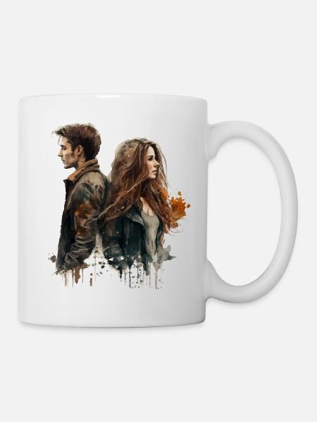 Liebespaar Geschenk - Tasse - Weiß