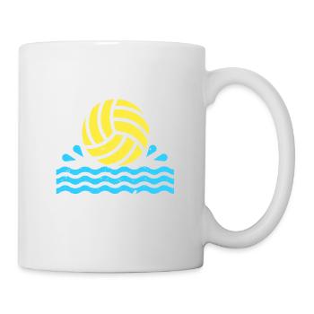 Wasserball Oma Liebe Spieltag Meisterschaft Team - Tasse - Weiß - Rechts