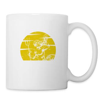Mermaid Safety Funny Water Polo Sports - Mug blanc - blanc - Droite