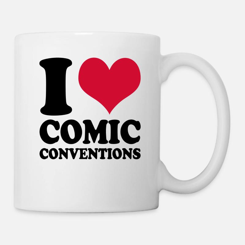 Comics I Love Comic Conventions - Mug - white