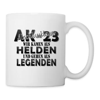 Abschlussklasse Abschluss bestanden 2023 AK23 - Tasse - Weiß - Rechts
