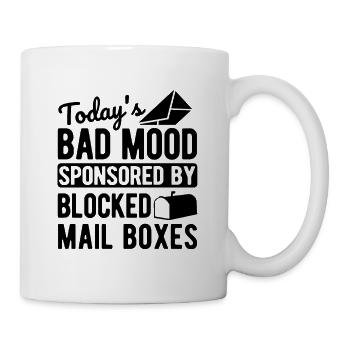 Briefträger Und Paket-Zusteller Für Postboten - Tasse - Weiß - Rechts