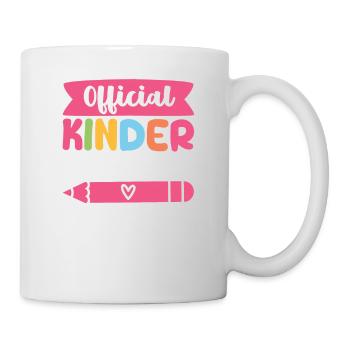 Les enseignants officiels de la maternelle sont drôles de retour à l’école - Mug blanc - blanc - Droite