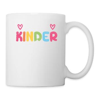 Offizielle Kindergartner Lustig Zurück zu Schule - Tasse - Weiß - Rechts