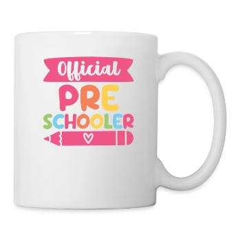Official Preschooler Funny Pre-K Preschool - Mug - white - Right