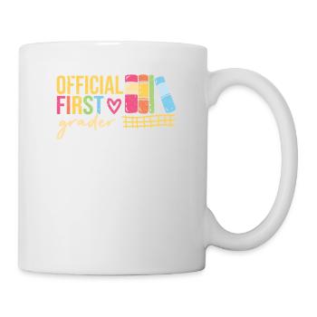 Official First Grader 1. Back to School - Mug - white - Right