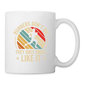 Laufen Läufer Joggen - Tasse - Weiß - Rechts