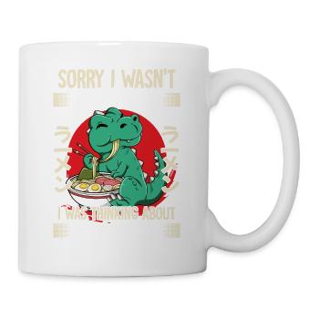 Désolé de ne pas avoir écouté auquel je pensais - Mug blanc - blanc - Droite