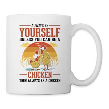 Chickens Chicken Breeding Chicken Farmer - Mug - white - Right