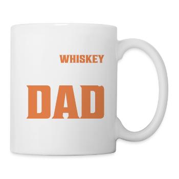 Part Time Whiskey Drinker Full Time Amazing Dad Bo - Tasse - Weiß - Rechts